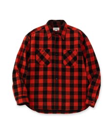 画像2: CALEE(キャリー) / VINTAGE TYPE BLOCK CHECK SH (2)