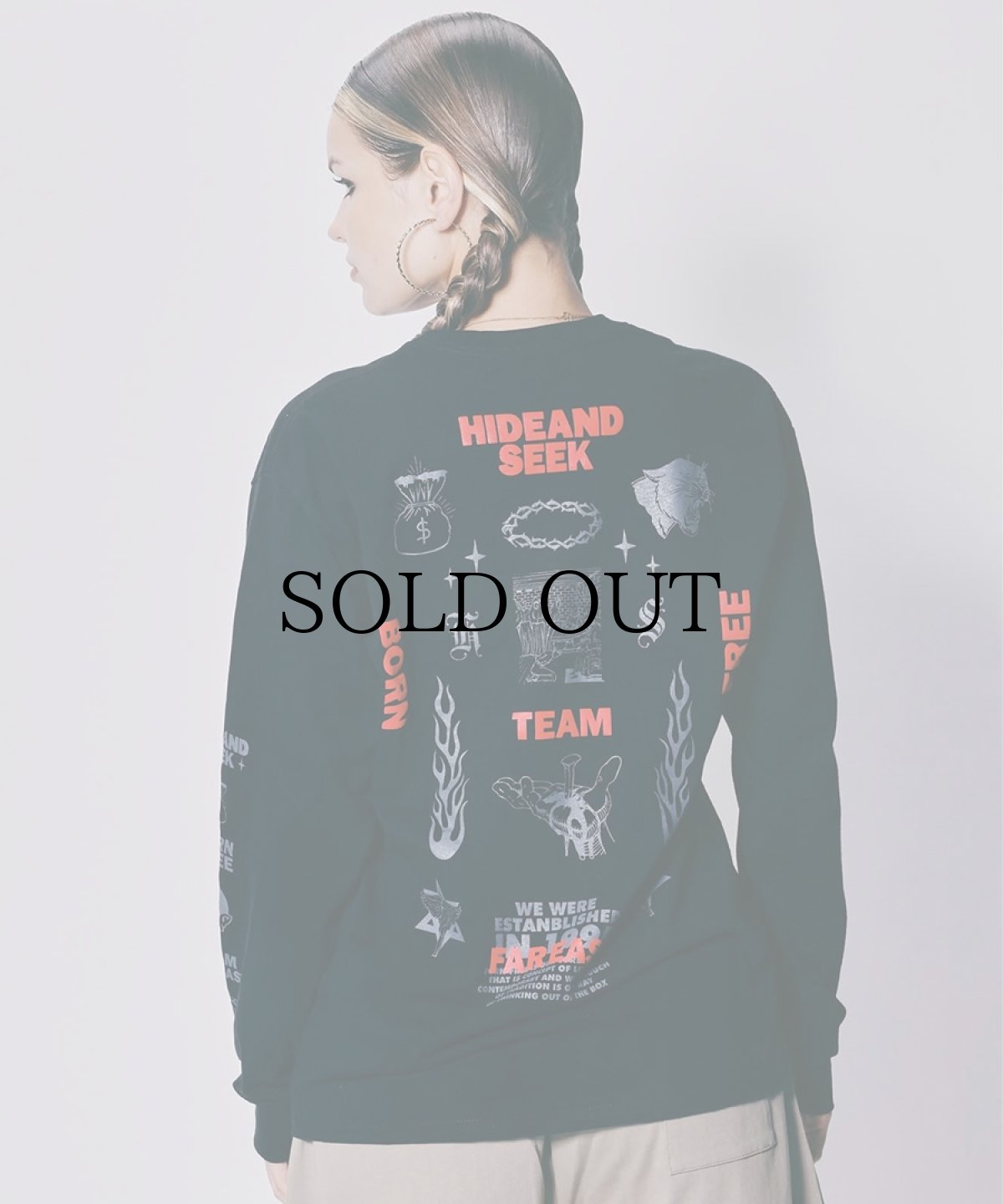 画像8: HIDEANDSEEK(ハイドアンドシーク) / TEAM FAR EAST L/S Tee (8)