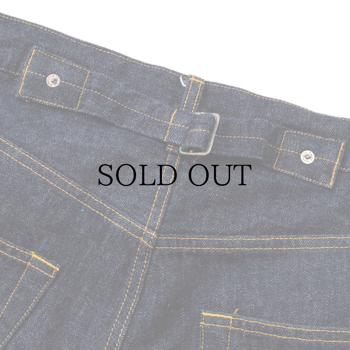 画像7: CALEE(キャリー) / VINTAGE REPRODUCT DENIM PANTS (7)