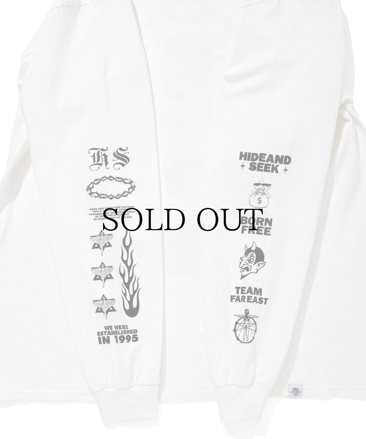 画像7: HIDEANDSEEK(ハイドアンドシーク) / TEAM FAR EAST L/S Tee (7)