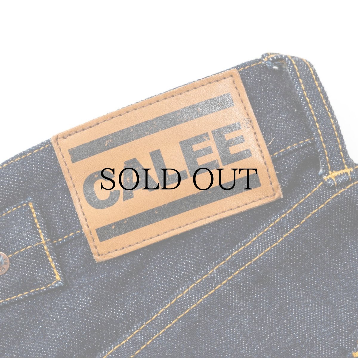 画像8: CALEE(キャリー) / VINTAGE REPRODUCT DENIM PANTS (8)