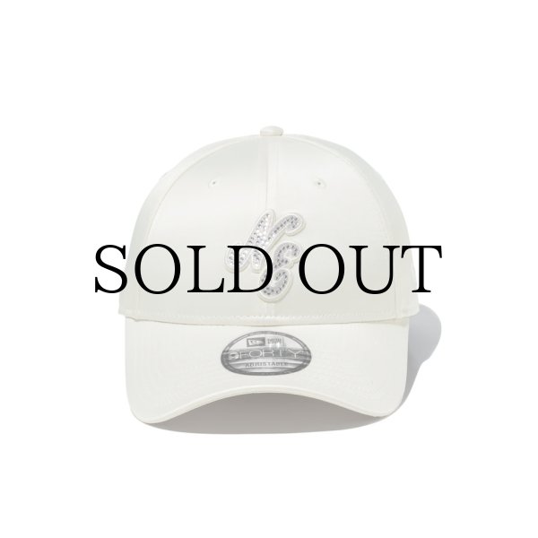 【新品タグ付】NEWERA ニューエラ White Day ラインストーン 9FORTY White Day Rhinestone ラインストーン ロサンゼルス
