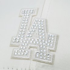 画像5: NEW ERA / 9FORTY White Day Rhinestone ラインストーン ロサンゼルス・ドジャース (5)