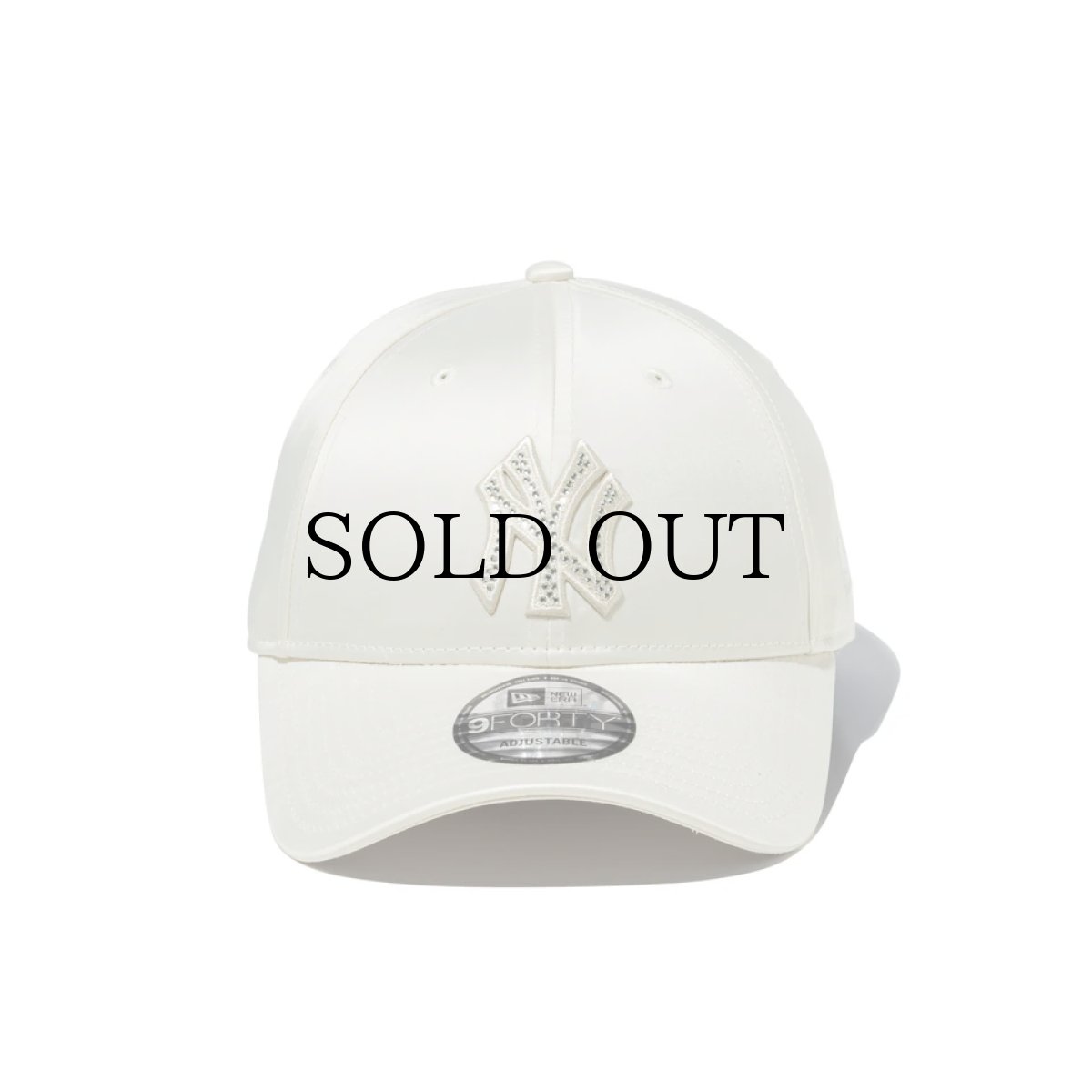 画像2: NEW ERA / 9FORTY White Day Rhinestone ラインストーン ニューヨーク・ヤンキース (2)