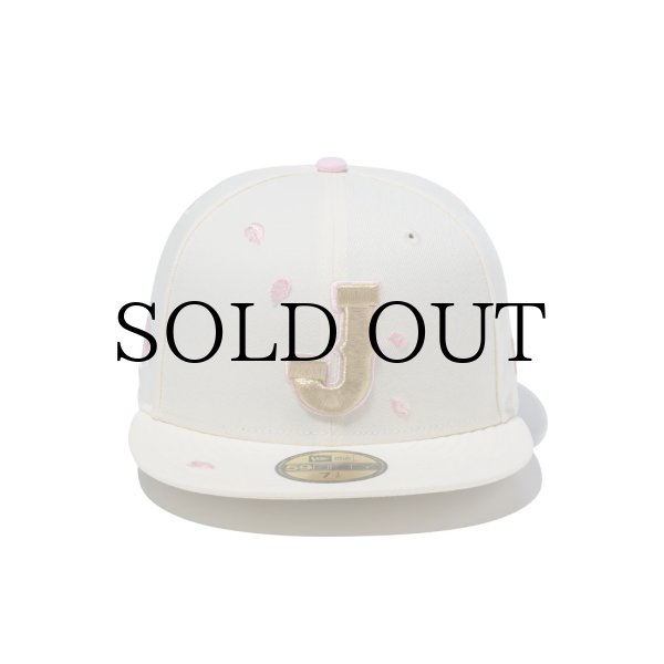 wbc2026 ニューエラ 59FIFTY 　SAKURA HUBUKI NEW ERA 59FIFTY World Baseball Classic SAKURA HUBUKI Chrome White