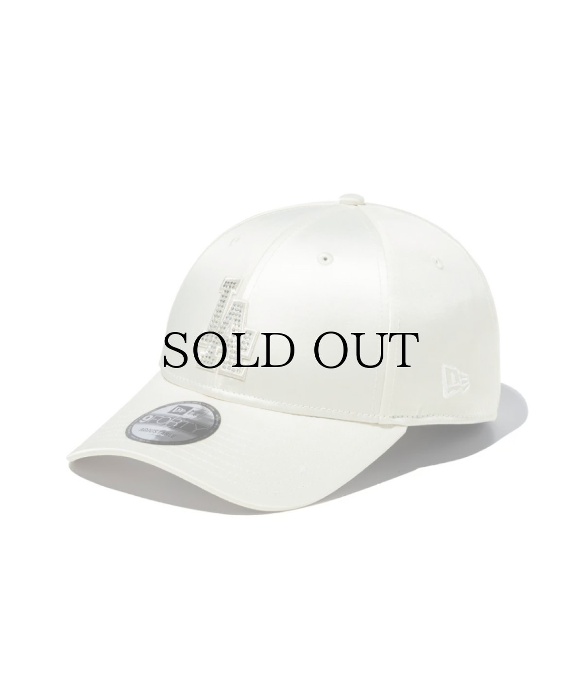 画像1: NEW ERA / 9FORTY White Day Rhinestone ラインストーン ロサンゼルス・ドジャース (1)