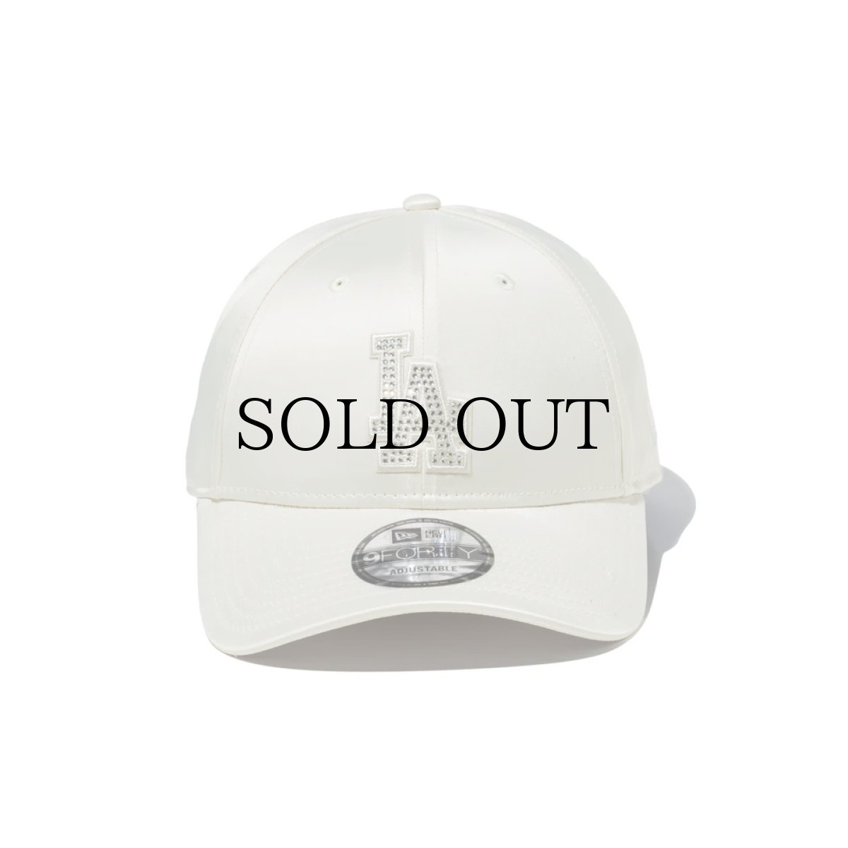 画像2: NEW ERA / 9FORTY White Day Rhinestone ラインストーン ロサンゼルス・ドジャース (2)