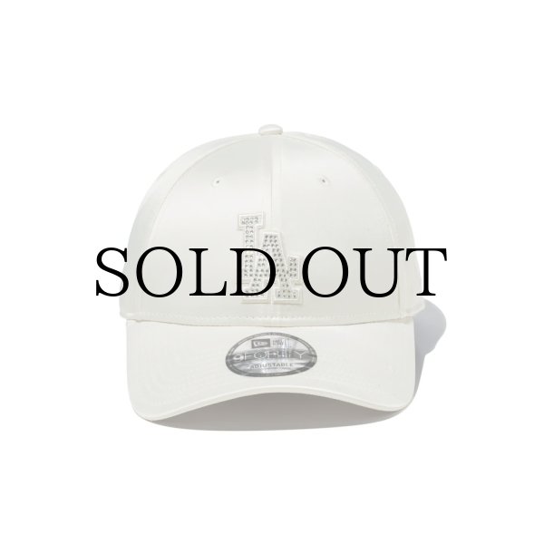 ニューエラ LA ドジャース ニットキャップ ラインストーン オフホワイト NEW ERA（ニューエラ） NEW ERA 9FORTY White Day ラインストーン