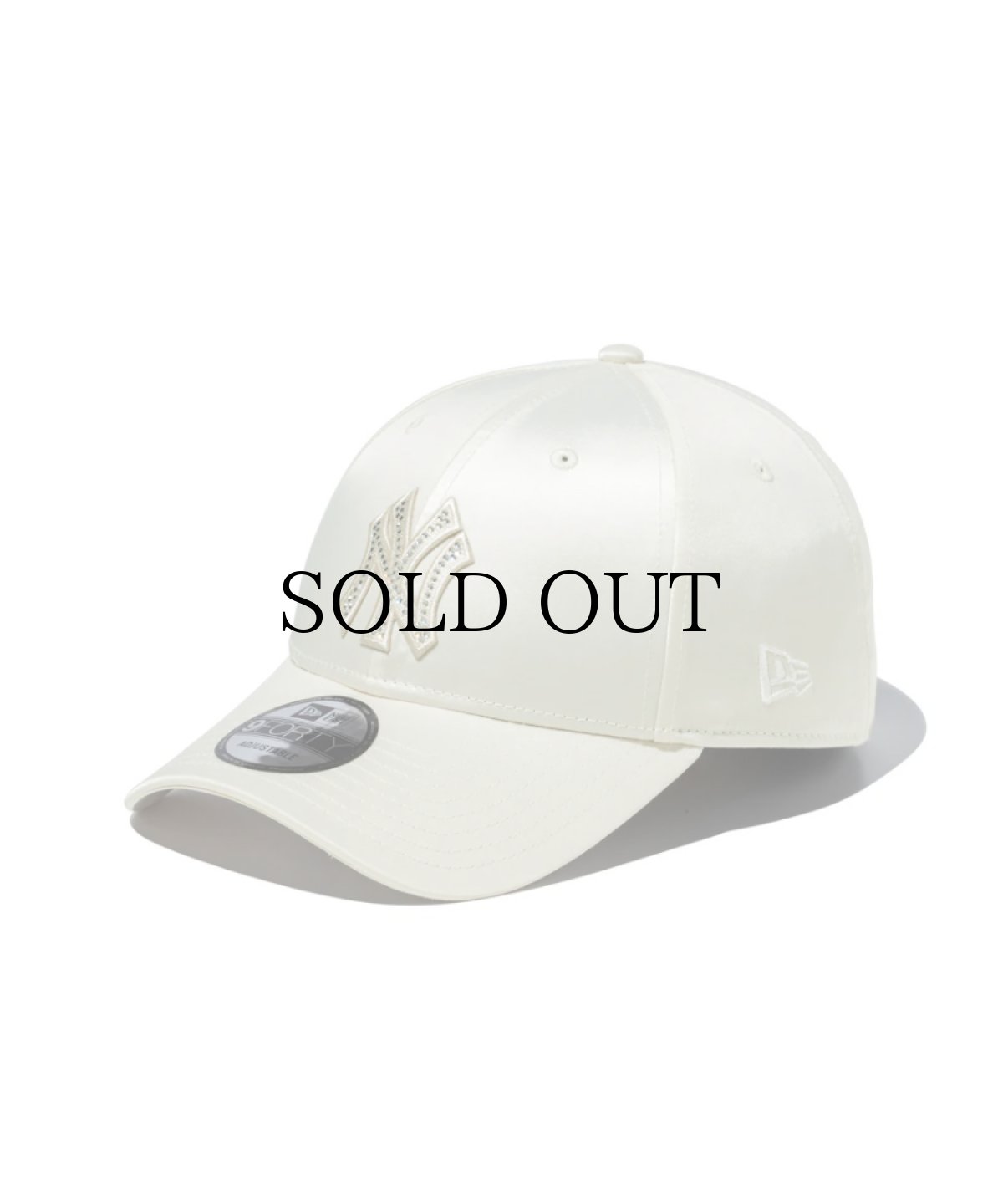 画像1: NEW ERA / 9FORTY White Day Rhinestone ラインストーン ニューヨーク・ヤンキース (1)