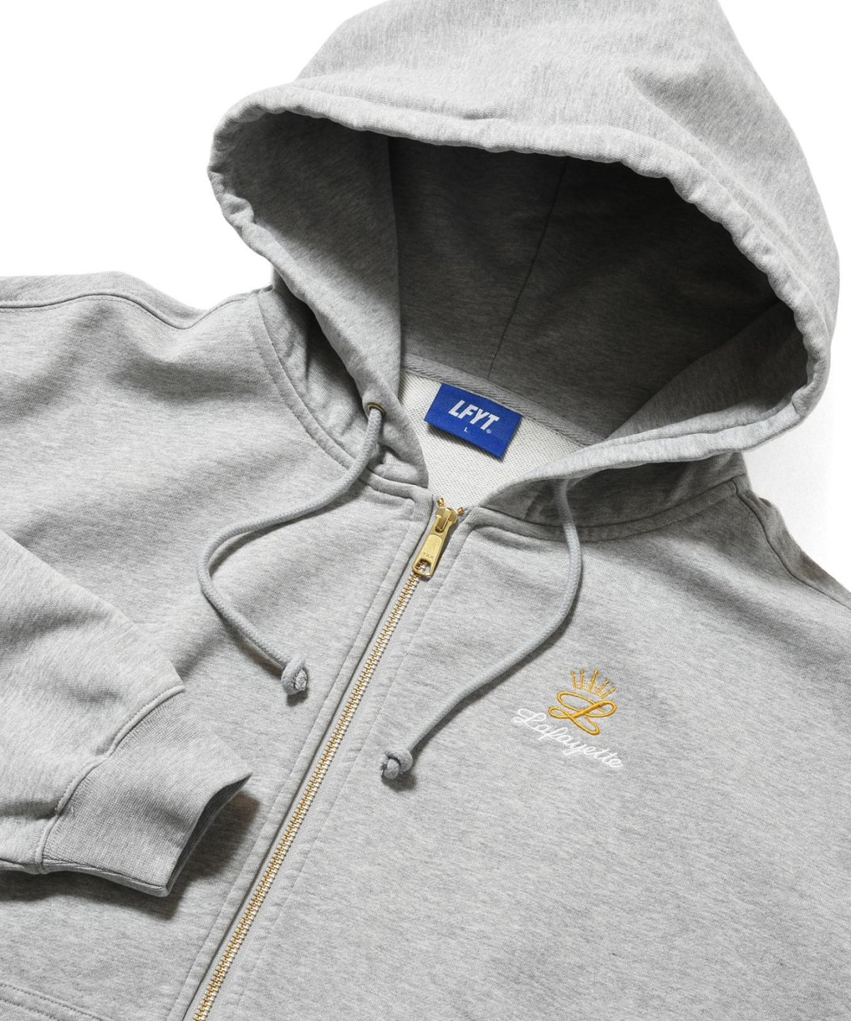 画像9: LFYT(ラファイエット) / GOLD L LOGO ZIP HOODIE (9)
