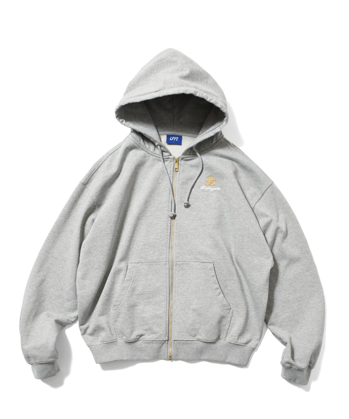 画像3: LFYT(ラファイエット) / GOLD L LOGO ZIP HOODIE (3)
