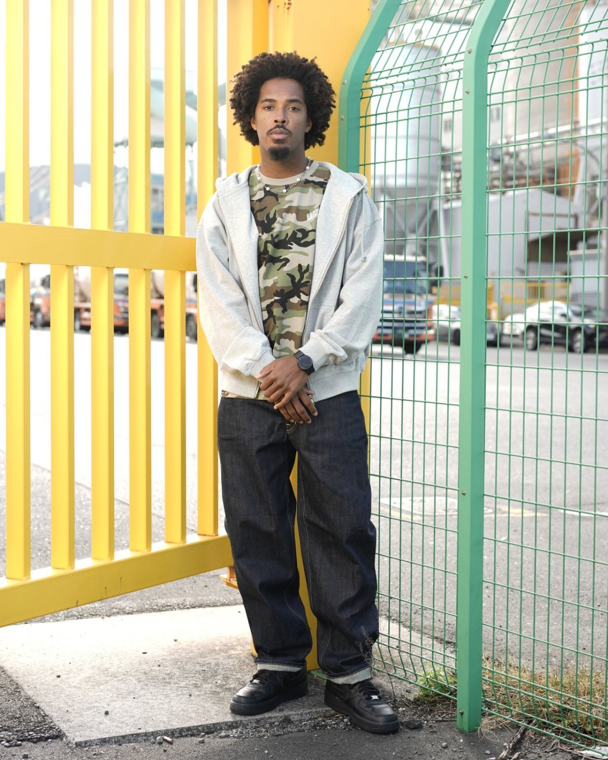 画像11: LFYT(ラファイエット) / GOLD L LOGO ZIP HOODIE (11)