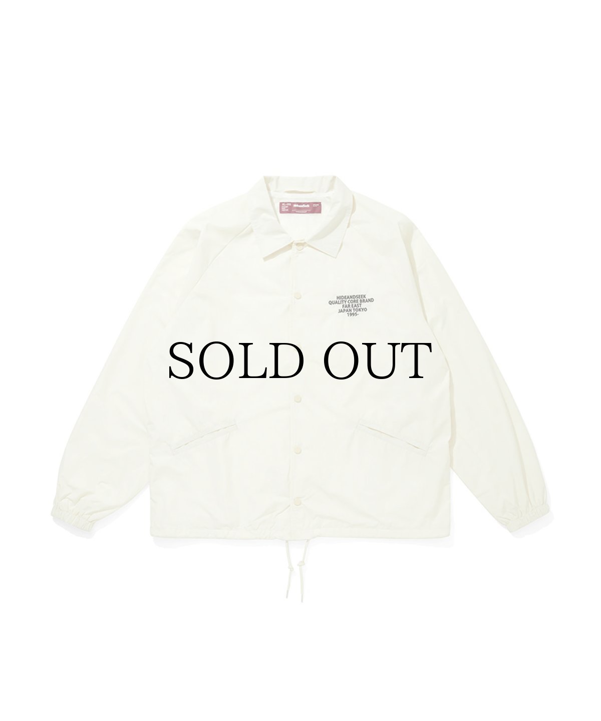 画像2: HIDEANDSEEK(ハイドアンドシーク) / Coaches Jacket(26ss) (2)