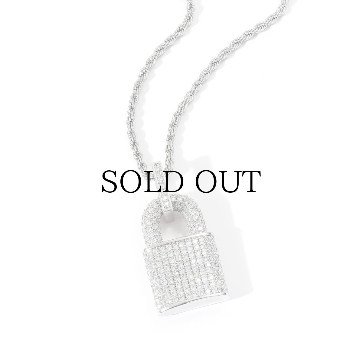 画像2: $ole only(ソールオンリー) / Padlock Pendant (2)