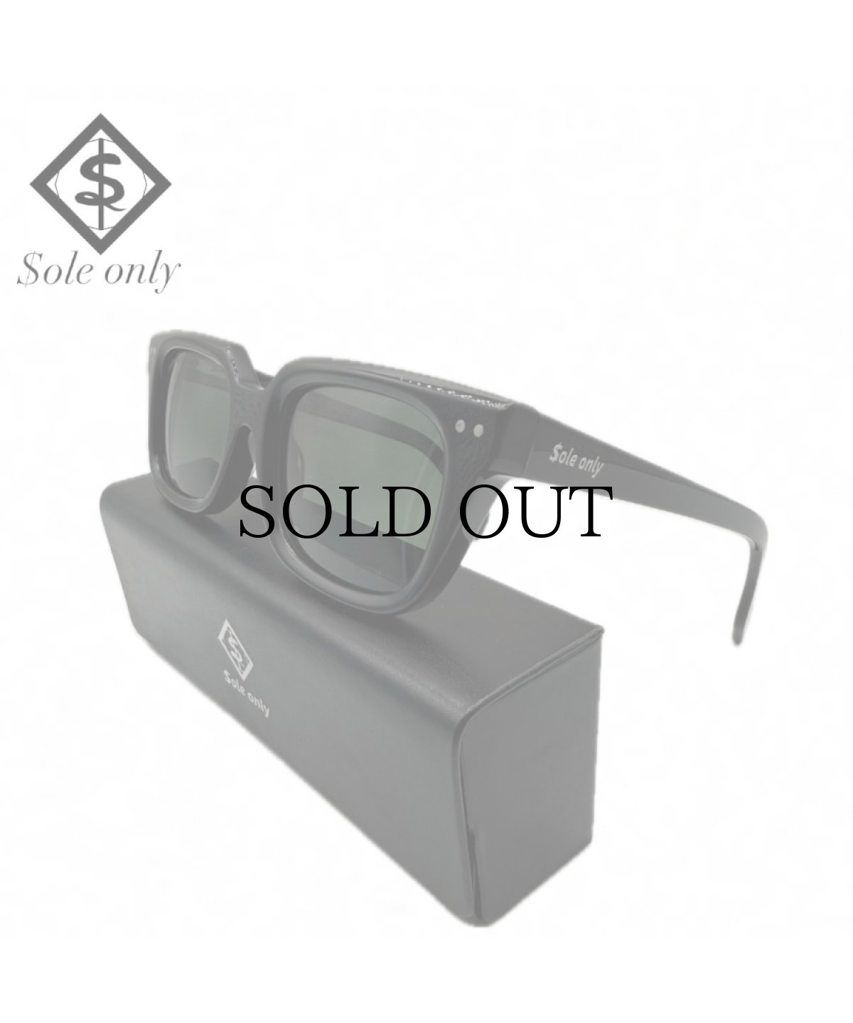 画像1: $ole only(ソールオンリー) / Urban Edge Square Sunglasses (1)