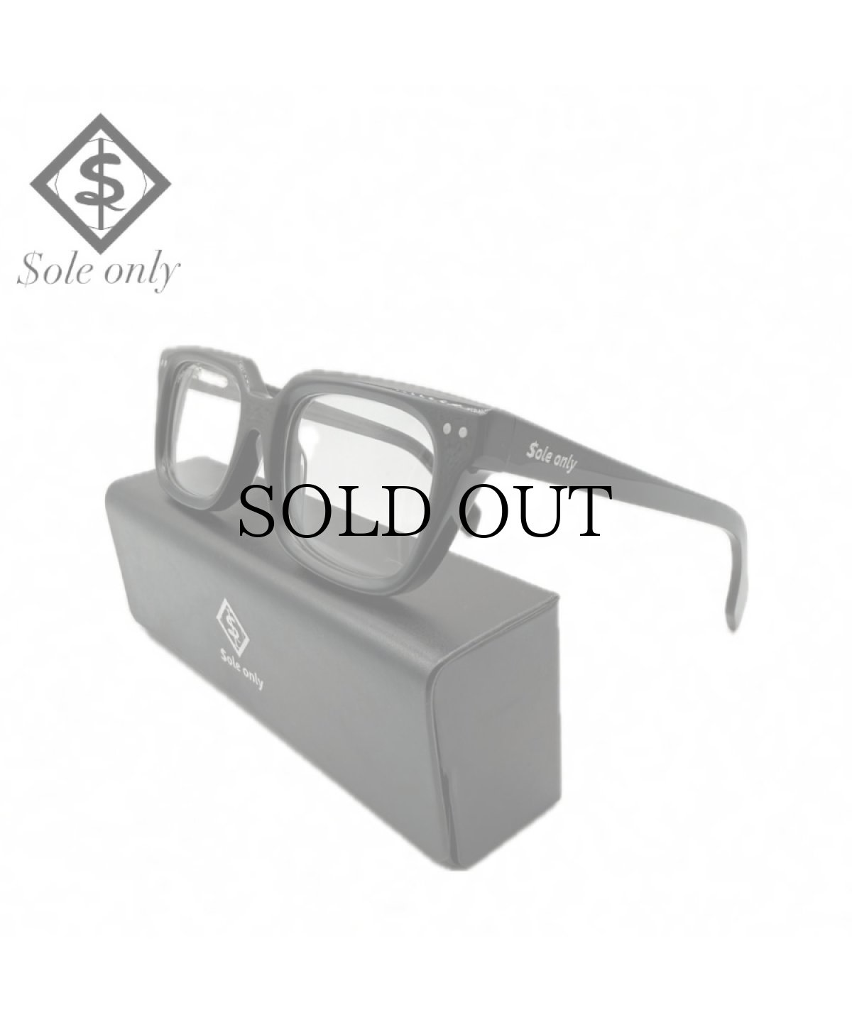 画像1: $ole only(ソールオンリー) / Urban Edge Square Sunglasses (1)