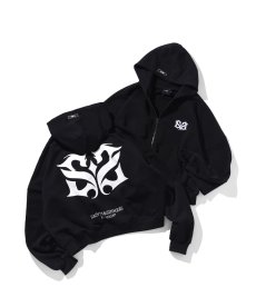 画像1: EL REIGN(エルレイン) / S&S ZIP SHORT HOODIE (1)