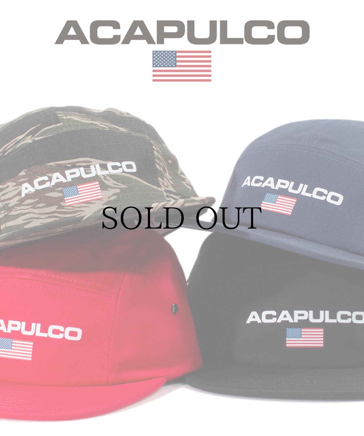 画像1: ACAPULCO GOLD(アカプルコゴールド) / NINE-TWO CAMP CAP (1)