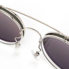 画像7: CALEE(キャリー) / FLIP UP TYPE CIRCLE METAL GLASSES ＜MIRROR LENS＞ (7)