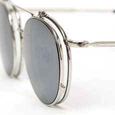画像9: CALEE(キャリー) / FLIP UP TYPE CIRCLE METAL GLASSES ＜MIRROR LENS＞ (9)