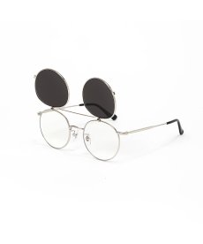 画像5: CALEE(キャリー) / FLIP UP TYPE CIRCLE METAL GLASSES ＜MIRROR LENS＞ (5)