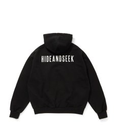 画像3: HIDEANDSEEK(ハイドアンドシーク) / Logo Zip Hooded Sweat Shirt(26ss) (3)