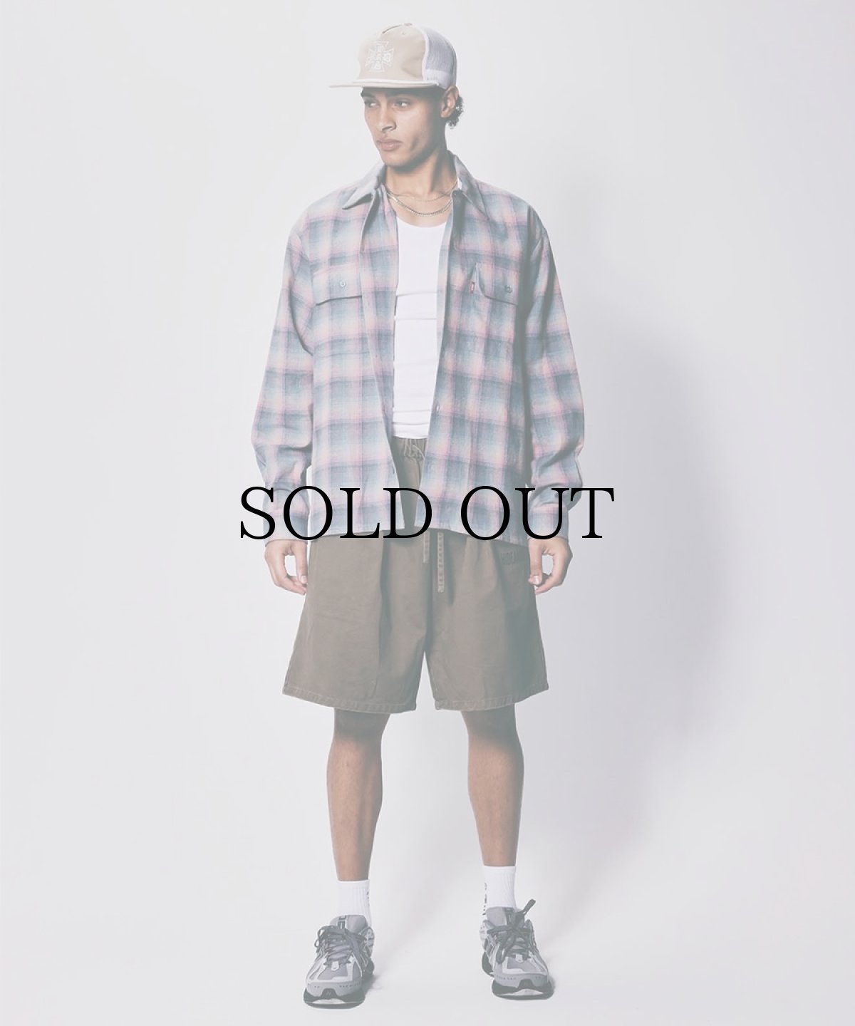 画像5: HIDEANDSEEK(ハイドアンドシーク) / Flannel Check L/S Shirt (5)