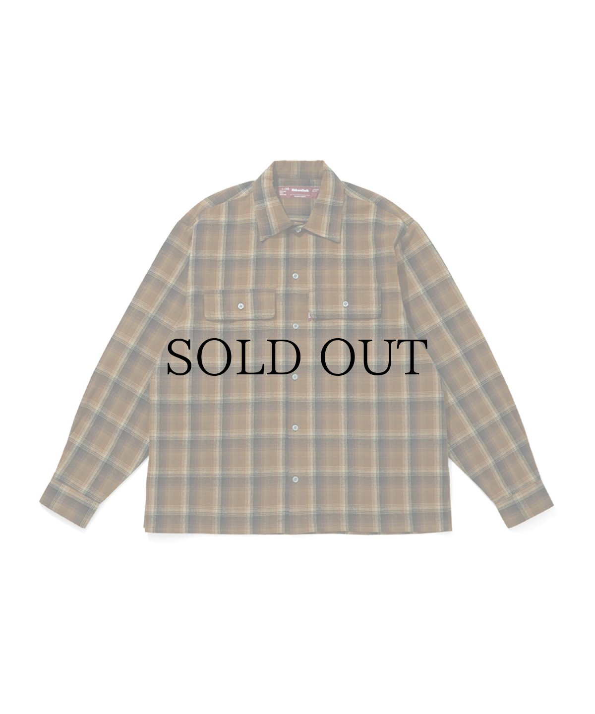 画像3: HIDEANDSEEK(ハイドアンドシーク) / Flannel Check L/S Shirt (3)