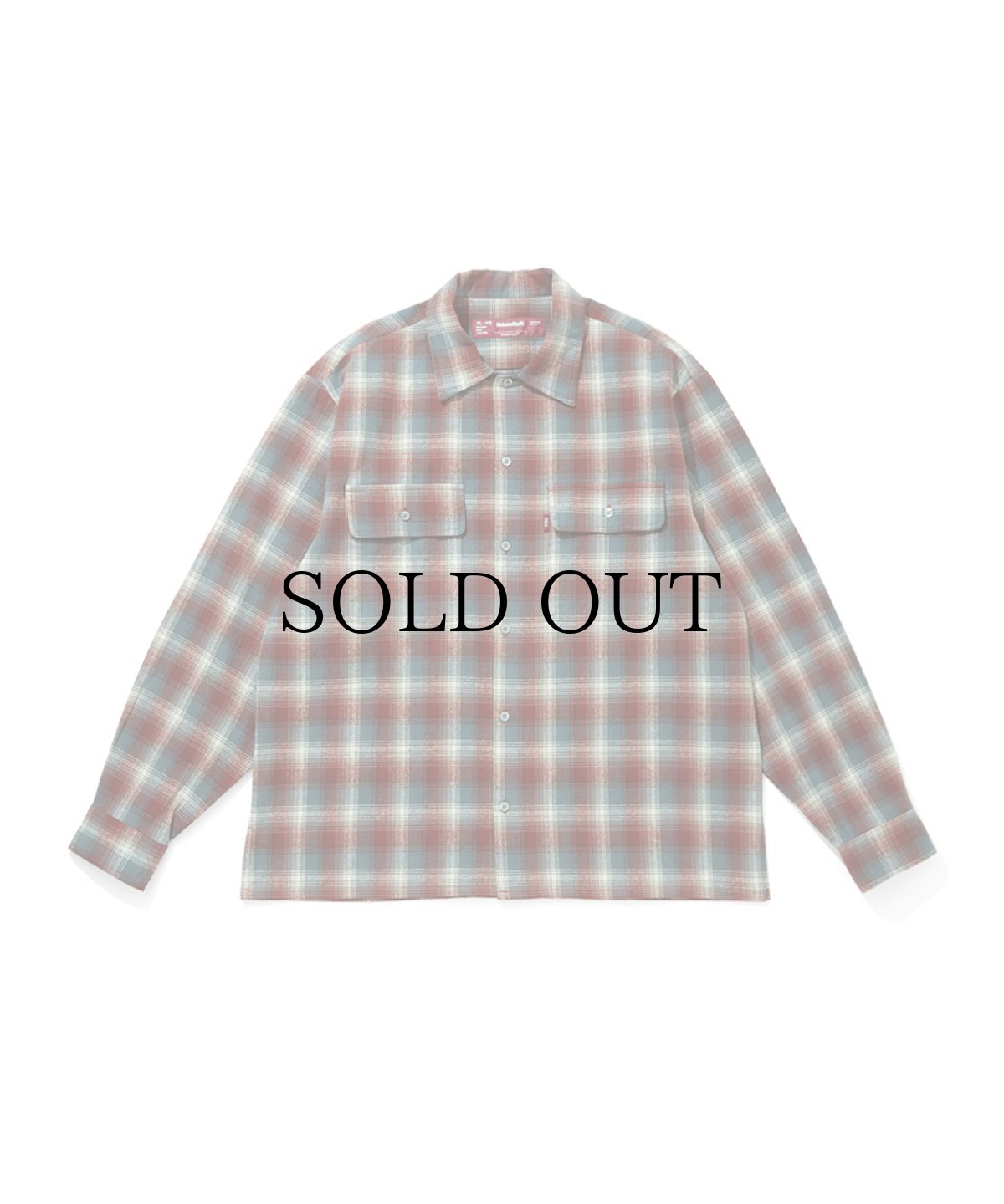 画像1: HIDEANDSEEK(ハイドアンドシーク) / Flannel Check L/S Shirt (1)