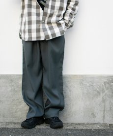 画像9: CALEE(キャリー) / ST-P TUCK SLACKS (9)