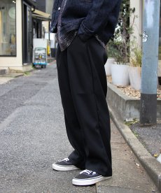 画像10: CALEE(キャリー) / ST-P TUCK SLACKS (10)