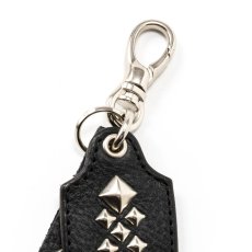 画像2: CALEE(キャリー) / STUDS LEATHERS SHORT KEY RING (2)
