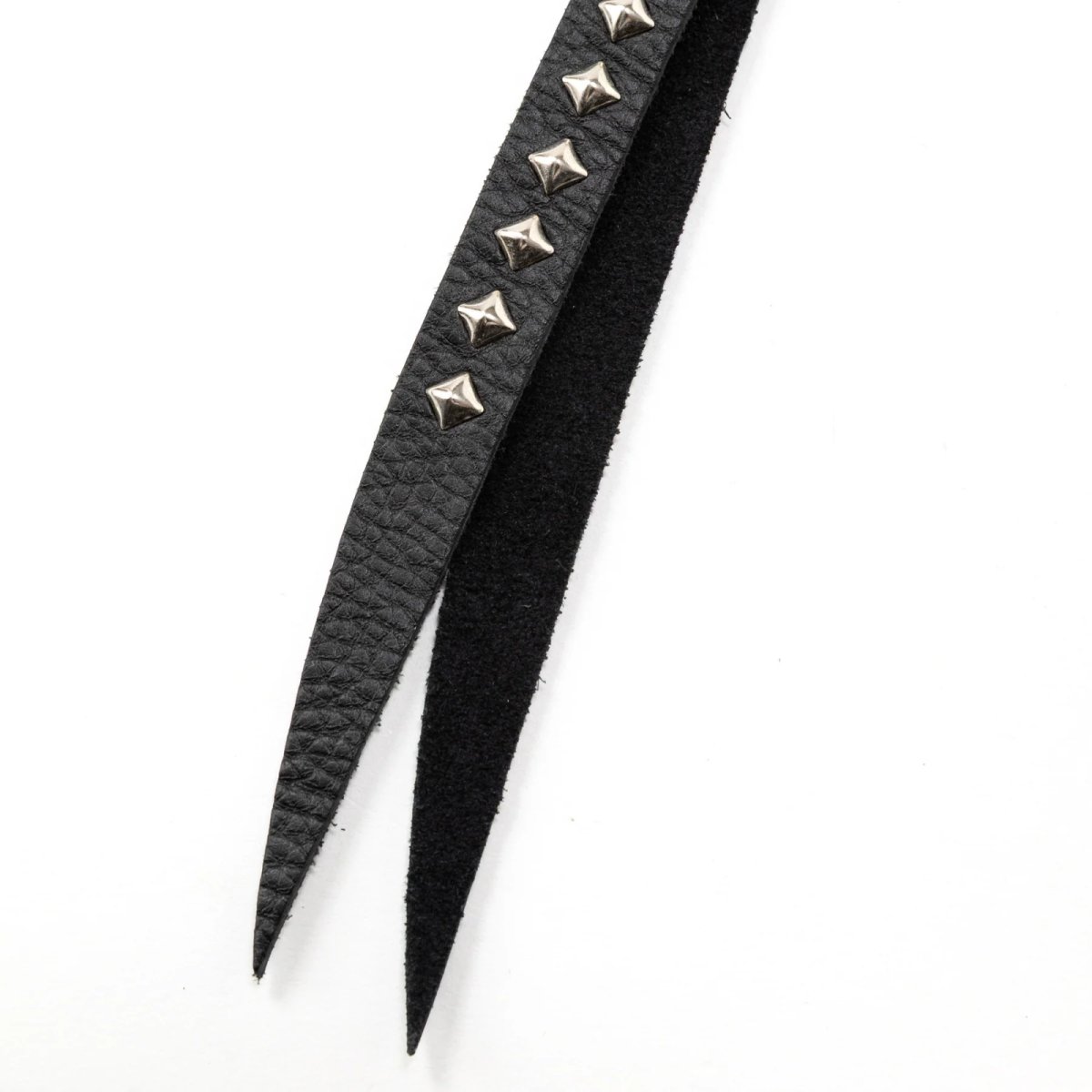 画像3: CALEE(キャリー) / STUDS LEATHER LONG KEY RING (3)