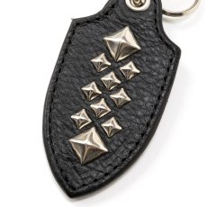 画像3: CALEE(キャリー) / STUDS LEATHER KEY RING ＜TYPE A＞ (3)