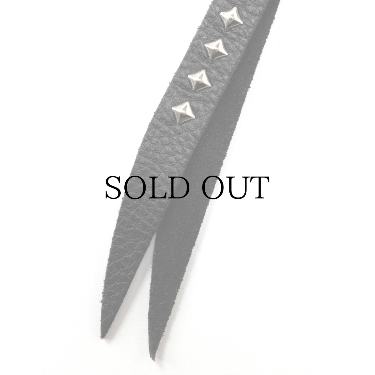 画像3: CALEE(キャリー) / STUDS LEATHERS SHORT KEY RING (3)