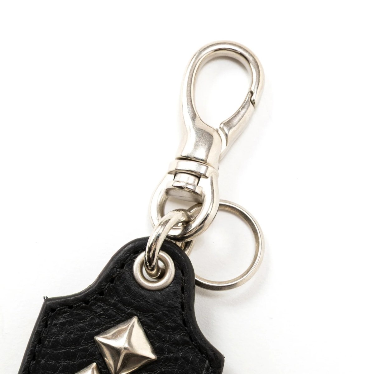 画像2: CALEE(キャリー) / STUDS LEATHER KEY RING ＜TYPE A＞ (2)
