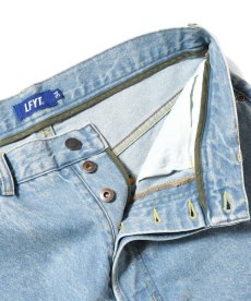画像8: LFYT(ラファイエット) / 5 POCKET WASHED DENIM PANTS BAGGIE FIT ICE WASH (8)