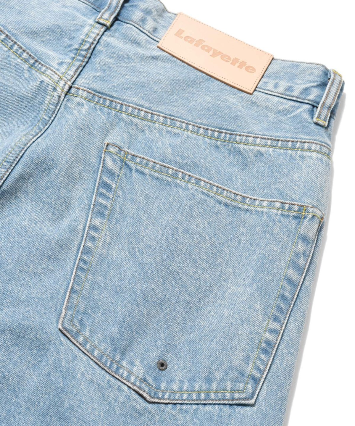 画像10: LFYT(ラファイエット) / 5 POCKET WASHED DENIM PANTS BAGGIE FIT ICE WASH (10)