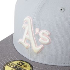 画像8: NEW ERA / 59FIFTY Sakuranagashi 桜流し オークランド・アスレチックス (8)