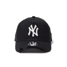 画像2: NEW ERA / 9FORTY A-Frame トラッカー MLB Damaged Cap ニューヨーク・ヤンキース (2)