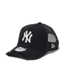 画像1: NEW ERA / 9FORTY A-Frame トラッカー MLB Damaged Cap ニューヨーク・ヤンキース (1)