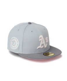 画像1: NEW ERA / 59FIFTY Sakuranagashi 桜流し オークランド・アスレチックス (1)
