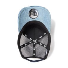 画像7: NEW ERA / 9FORTY A-Frame トラッカー MLB Damaged Denim ロサンゼルス・ドジャース (7)