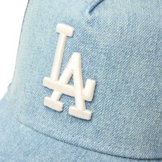 画像8: NEW ERA / 9FORTY A-Frame トラッカー MLB Damaged Denim ロサンゼルス・ドジャース (8)