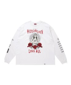 画像1: HIDEANDSEEK(ハイドアンドシーク) / LOVE ALL L/S Tee (1)