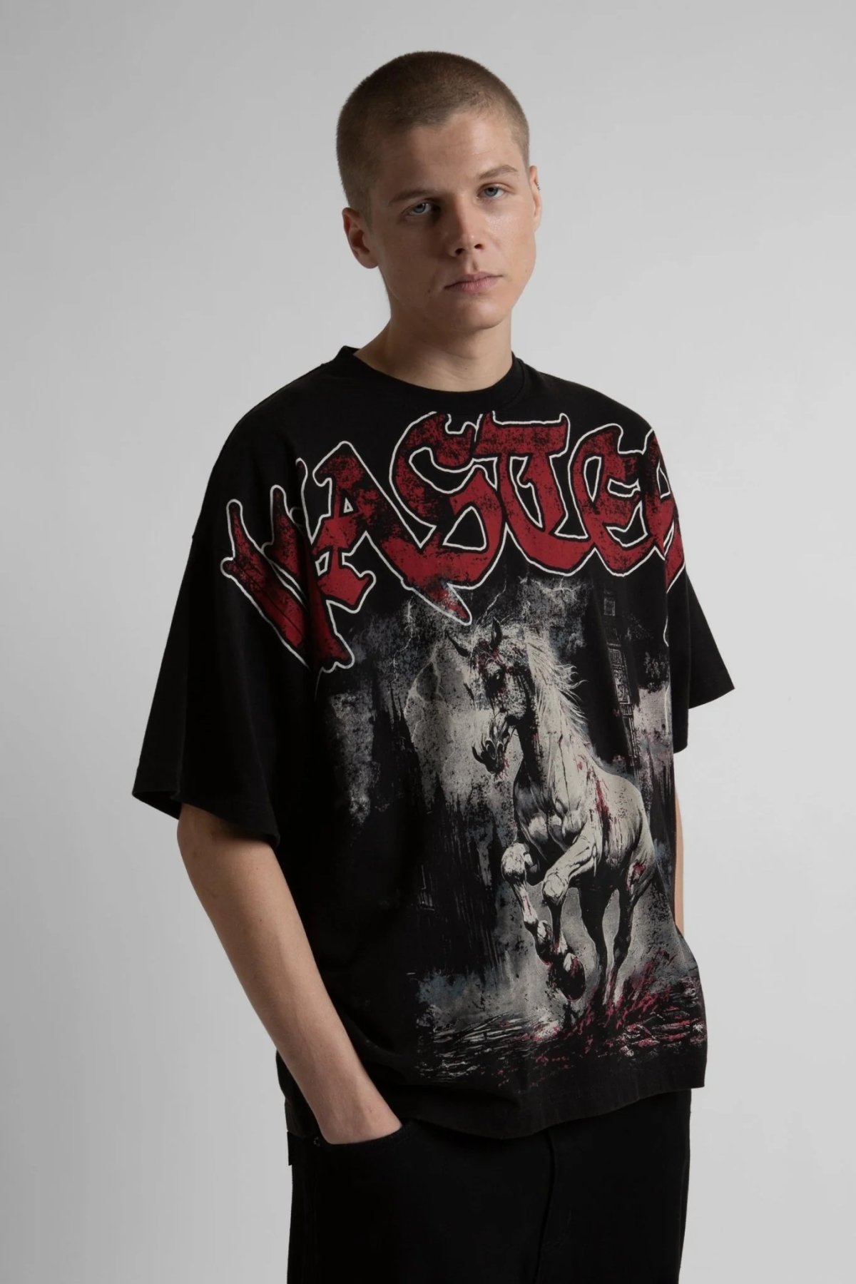 画像5: WASTED PARIS / BOXY DEFY T-SHIRT (5)