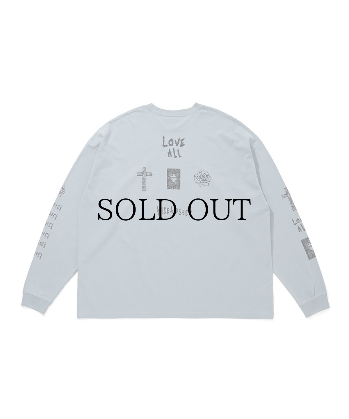 画像7: HIDEANDSEEK(ハイドアンドシーク) / LOVE ALL L/S Tee (7)