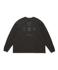 画像4: HIDEANDSEEK(ハイドアンドシーク) / LOVE ALL L/S Tee (4)
