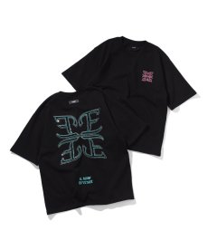 画像1: EL REIGN(エルレイン) / FRAGMENT RHINESTONE SHORT SLEEVE (1)