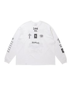 画像2: HIDEANDSEEK(ハイドアンドシーク) / LOVE ALL L/S Tee (2)